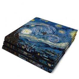PlayStation 4 Pro Skin - The Starry Night